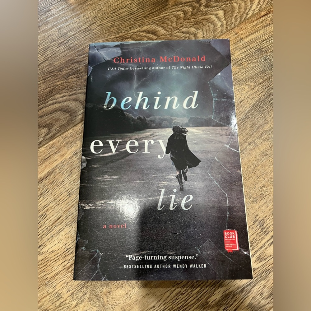 📚2/12- books: Behind Every Lie by Christina McDonald